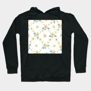 Floral Pattern Hoodie